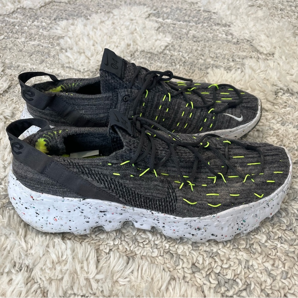 Nike Space Hippie 04 Black Grey Green Size 13 Men’s